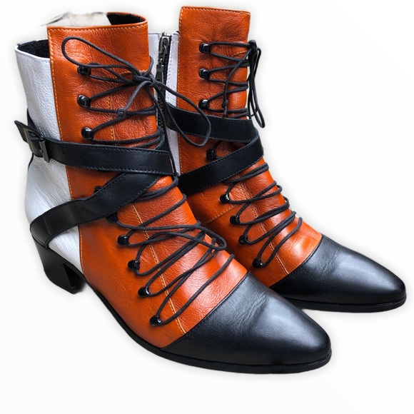 Modern Vice Shoes - MODERN VICE lace up boot with small heel sz 37.5
